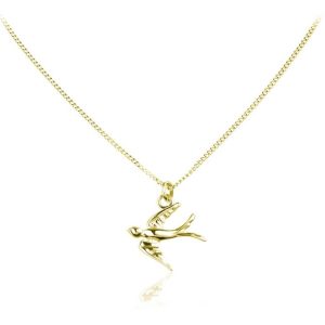 Nowość. srebrny naszyjnik z jaskółką w super cenie