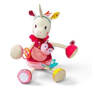 Jednorożec louise - nowość. aktywna przytulanka w super cenie