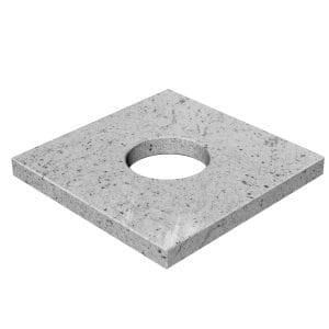 Nowość. czapa kominowa kashmir white 2cm w super cenie