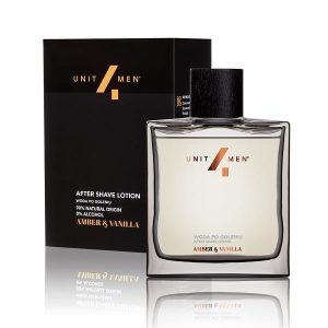 Nowość. unit4men amber & vanilla aftershave 100ml w super cenie