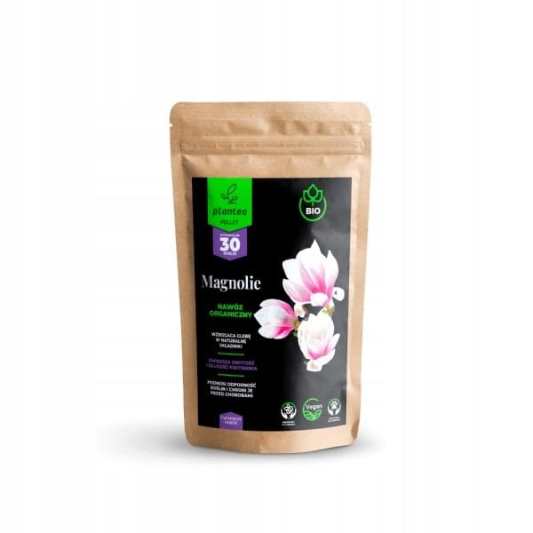 PLANTEO PELLET MAGNOLIE 3KG KWIATY OGRÓD KRZEWY DRZEWA WYDAJNY ORGANICZNY