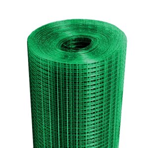 Nowość. Zielona siatka zgrzewana 25x25 mm 1x5m w super cenie