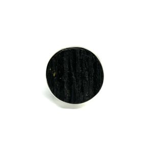 Nowość. pierścionek z czarnym turmalinem r. 17,18 super cena