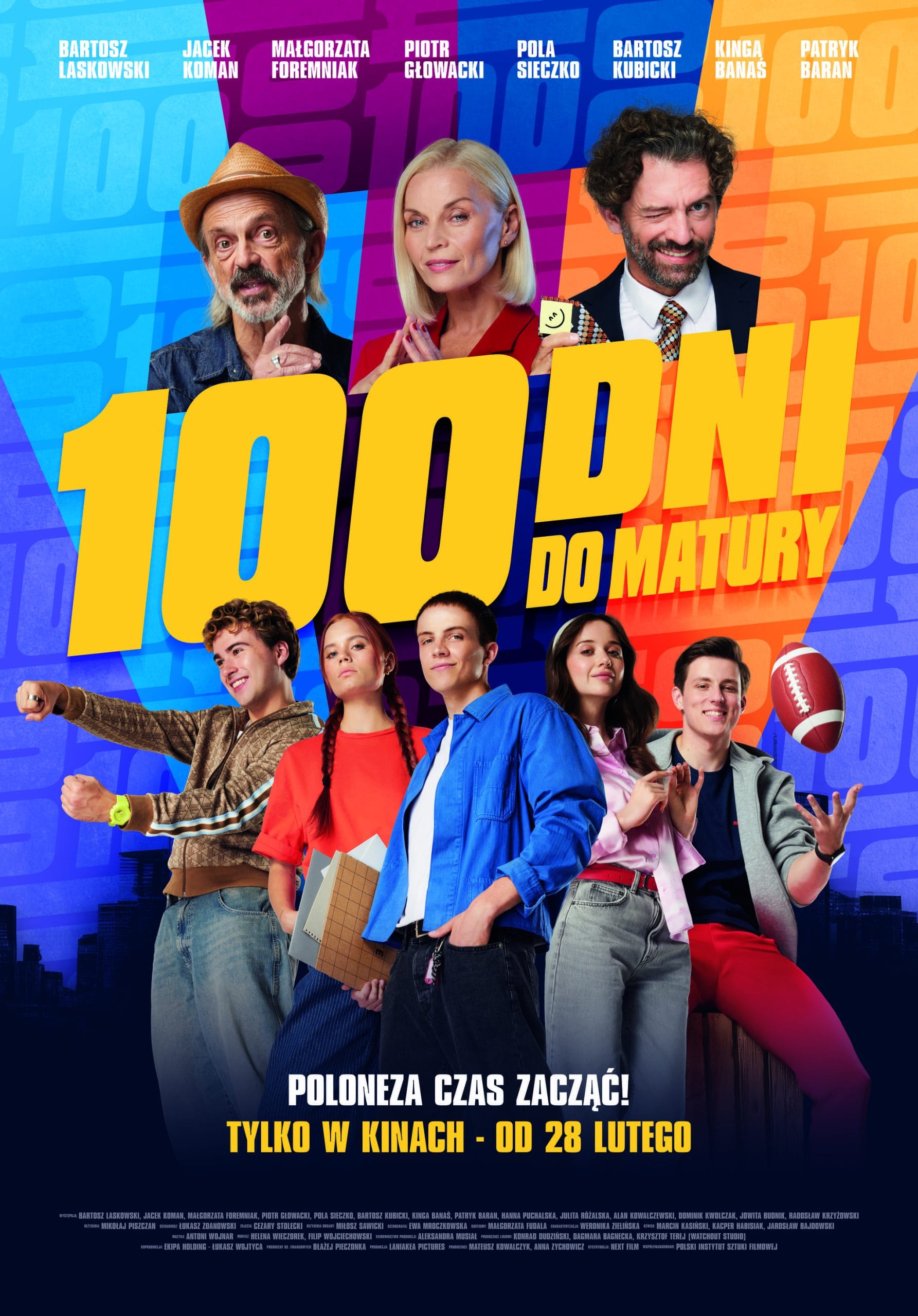 100 DNI DO MATURY_PLAKAT