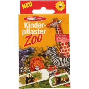 Nowość. Plastry zoo dla dzieci 10 sztuk – super cena.