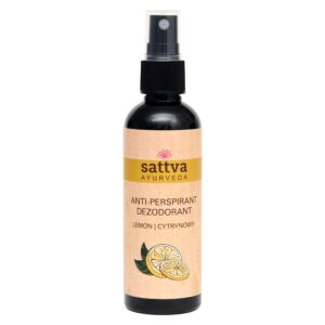 Nowość. Cytrynowy antyperspirant sattva 80 ml w super cenie