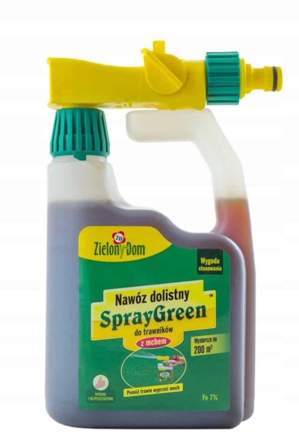 SPRAY GREEN DO TRAWNIKÓW Z MCHEM NAWÓZ 950ML