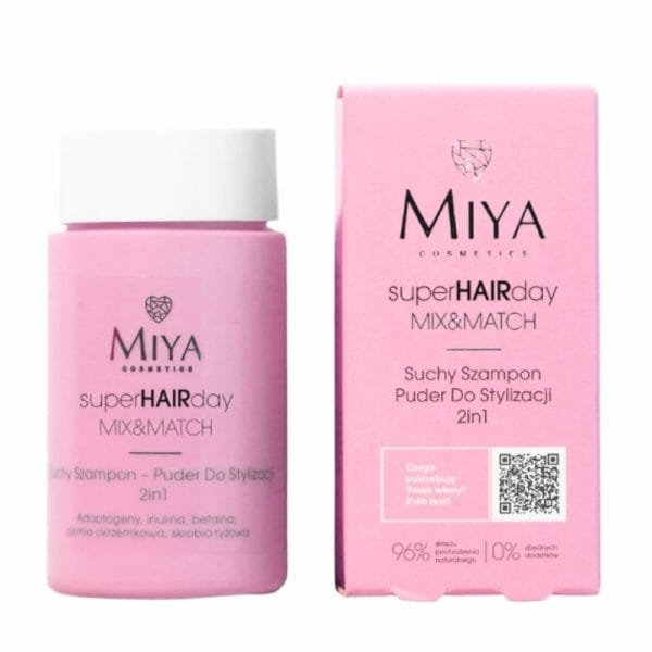 Suchy Szampon – Puder Do Stylizacji 2in1 | Miya Cosmetics