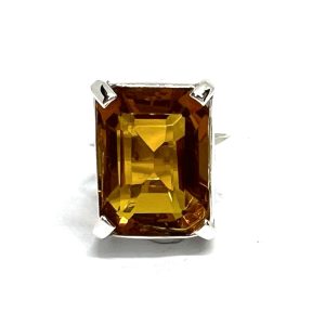 Nowość. super cena – pierścionek whisky cytryn rozmiar 20 i 21