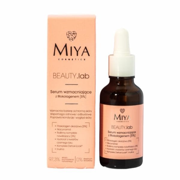 Serum wzmacniające z fitokolagenem do skóry | Miya Cosmetics