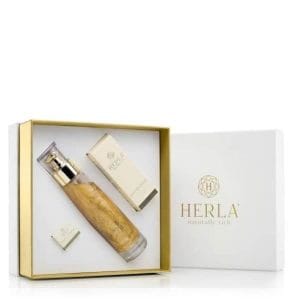 Herla gold supreme ii nowość – super cena: eliksir do ciała + olejek do twarzy