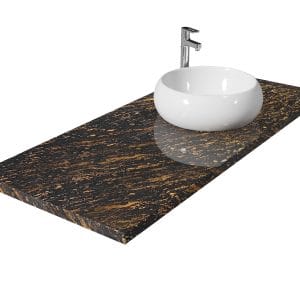 Nowość. granitowy blat łazienkowy markino gold 3cm w super cenie