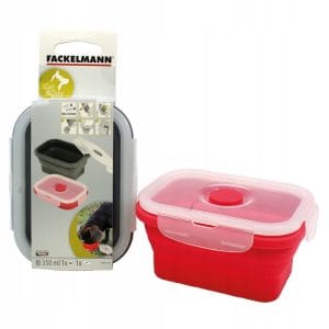 Nowość. Składany silikonowy pojemnik kuchenny 13x9,5cm w super cenie