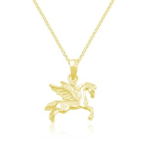 Naszyjnik pegaz 24k złocenie nowość. super cena