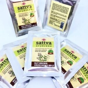 Nowość. sattva henna orzechowy brąz 10g – super cena
