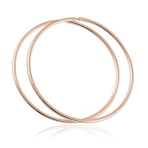 Nowość. Kolczyki koła 42mm rose gold w super cenie