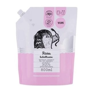 Nowość. yope różany żel pod prysznic refill 800 ml w super cenie