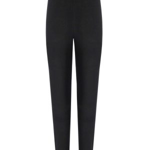 Nowość. modna cena – dzianinowe spodnie z subtelnym logo