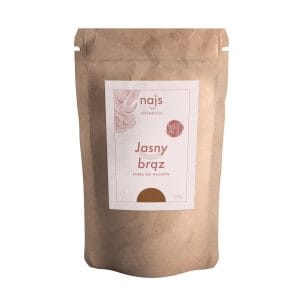 Nowość super cena: najs henna indyjska 100g jasny brąz