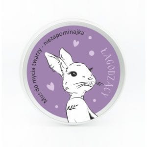 Nowość. mus do mycia twarzy króliczka niezapominajka w super cenie