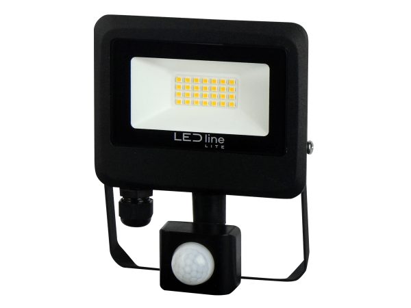 Naświetlacz 20W 4000K LED line LITE PHOTON z czujnikiem