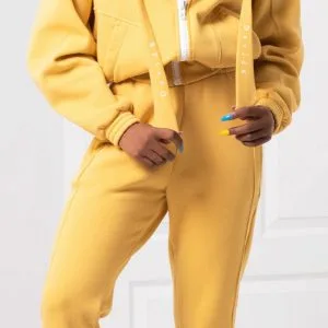 Nowość. żółte spodnie dresowe dagna 104 a w super cenie