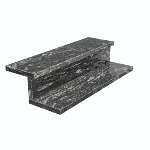 Nowość. Schody granitowe titanium silver 2cm w super cenie