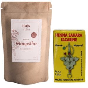Nowość. Zestaw manjistha i sahara tazarine 2x100g w super cenie