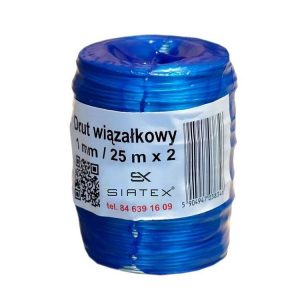 Drut wiązałkowy ocynkowany 1mm 2x25m – nowość w super cenie
