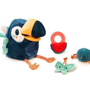 Nowość. super cena – przytulanka aktywizująca głodny tukan pablo