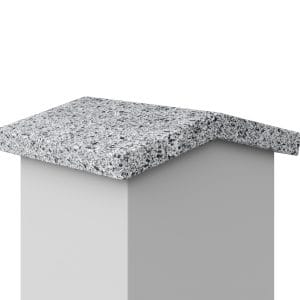 Nowość. Daszek granitowy grey 3cm dwuspadzisty w super cenie