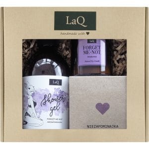 Nowość. super cena: zestaw króliczka niezapominajka laq – żel, masło, świeca