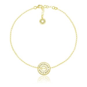 Nowość: srebrna bransoletka move z 24k złoceniem w super cenie