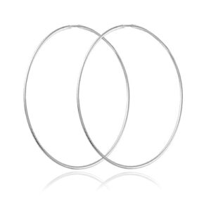 Nowość. kolczyki koła 60mm w super cenie – elegancja na co dzień