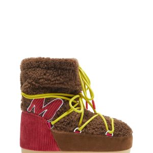 Nowość. śniegowce icon light low m-patch brown shearling w super cenie