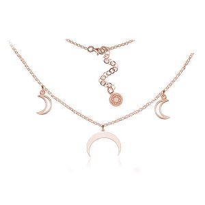 Naszyjnik saga księżyce rose gold – nowość w super cenie