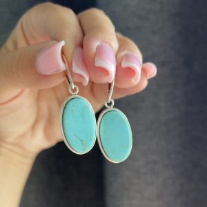 Nowość. Kolczyki z turkusem w super cenie