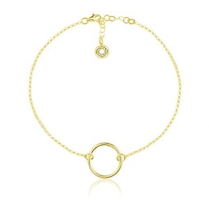 Nowość. srebrna bransoletka z kołem 24k gold - super cena