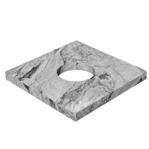 Nowość. czapa kominowa viscont white 2cm w super cenie