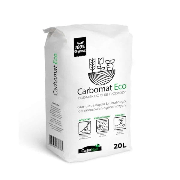 CARBOMAT ECO 20L pH 6,0-6,5 WĘGIEL BRUNATNY TRWAŁY