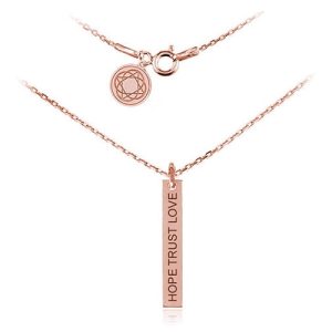 Nowość. naszyjnik rose gold direct z grawerem w super cenie