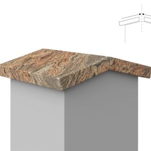 Nowość. Daszek granitowy Juparana 2cm dwuspadzisty w super cenie