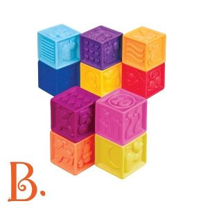 Nowość. Miętowe klocki sensoryczne One Two Squeeze w super cenie