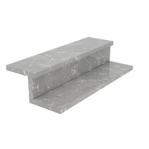 Nowość. schody z aglomarmuru coffee grey 2cm w super cenie