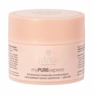 Nowość. super cena: maseczka do twarzy pure skin od miya cosmetics