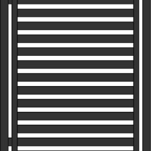 Furtka wall 1x1,75 m – nowość w super cenie.