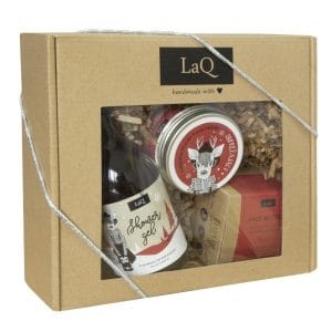 Nowość. zestaw prezentowy pralinka laq żel mus masełko w super cenie