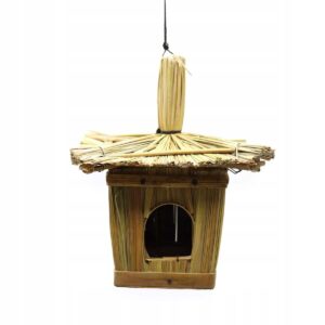 Domek dla ptaków z trawy morskiej handmade z Indonezji – nowość, super cena