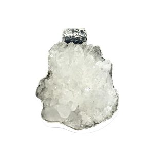 Nowość. wisior z surowym kryształem górskim w super cenie