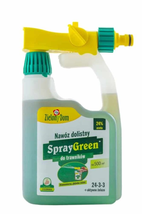 SPRAY GREEN DO TRAWNIKÓW NAWÓZ DOLISTNY 950ML